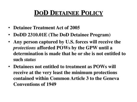 dod detainer program